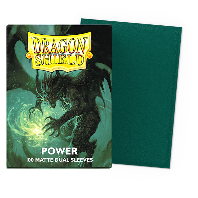 Dragon Shield Sleeve Dual Matte Standard Size 100pcs - Power-Dragon Shield-Ace Cards & Collectibles