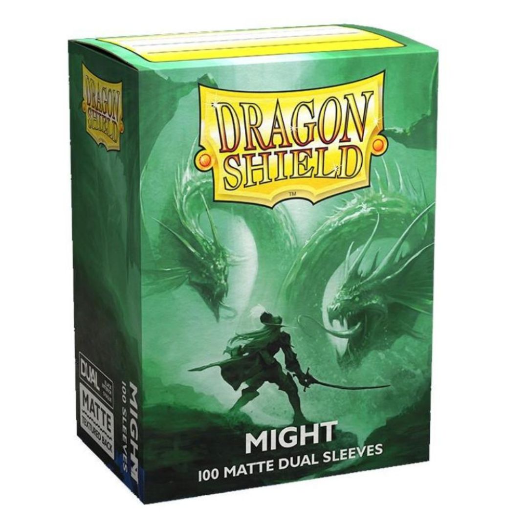 Dragon Shield Sleeve Dual Matte Standard Size 100pcs-Snow (Nirin)-Dragon Shield-Ace Cards & Collectibles