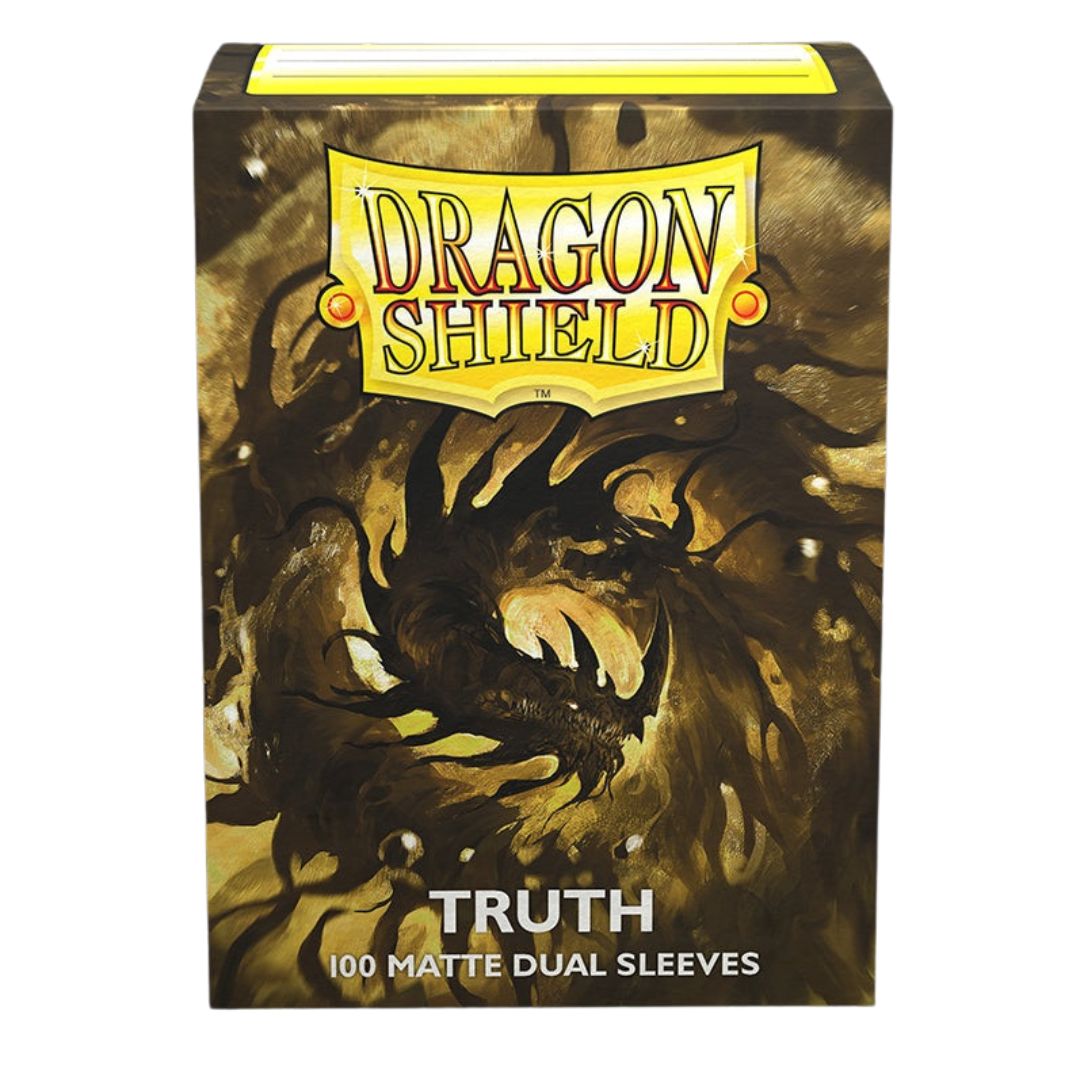 Dragon Shield Sleeve Dual Matte Standard Size 100pcs - Truth-Dragon Shield-Ace Cards &amp; Collectibles