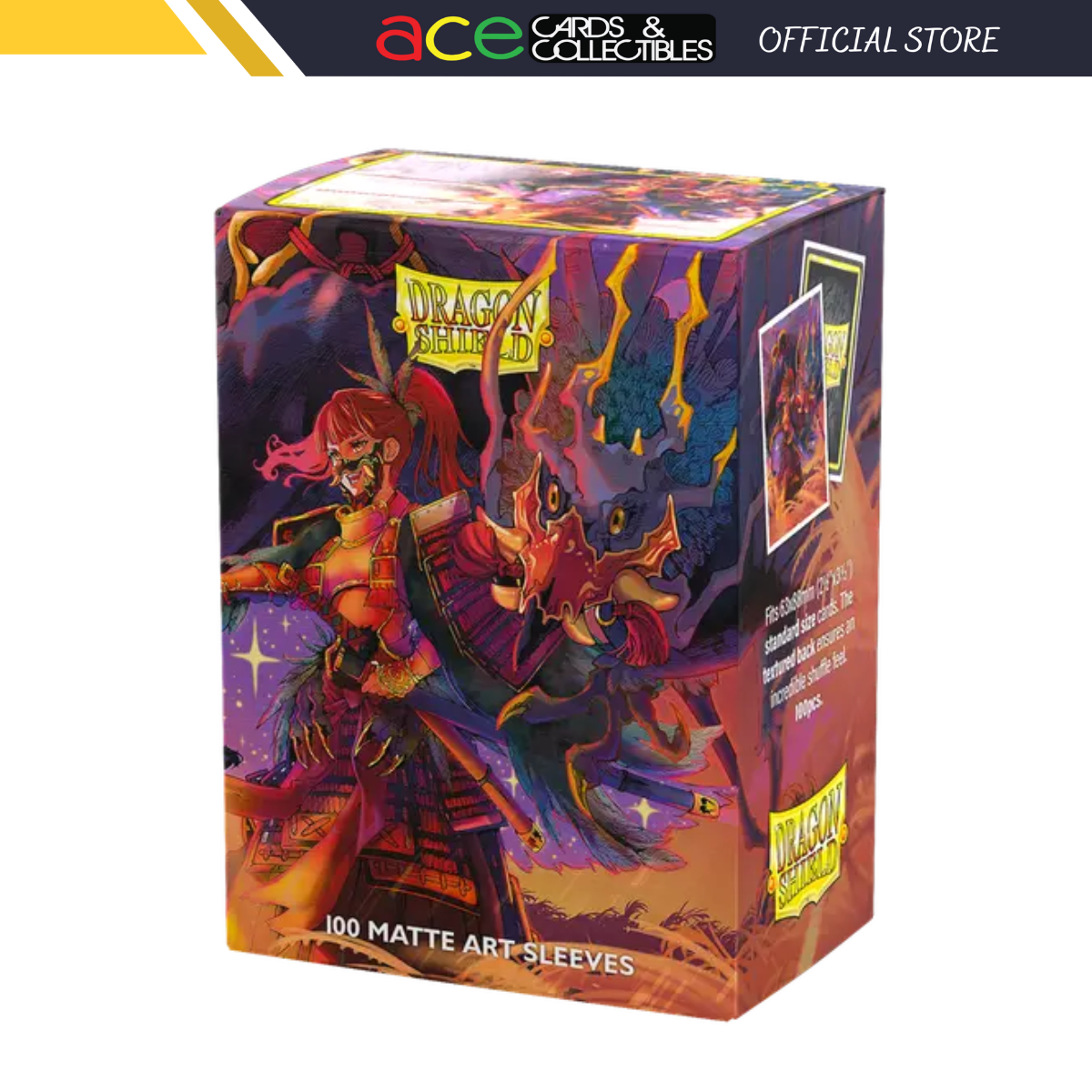 Dragon Shield Sleeve Matte Art Standard Size 100pcs - "The Fallen"-Dragon Shield-Ace Cards & Collectibles