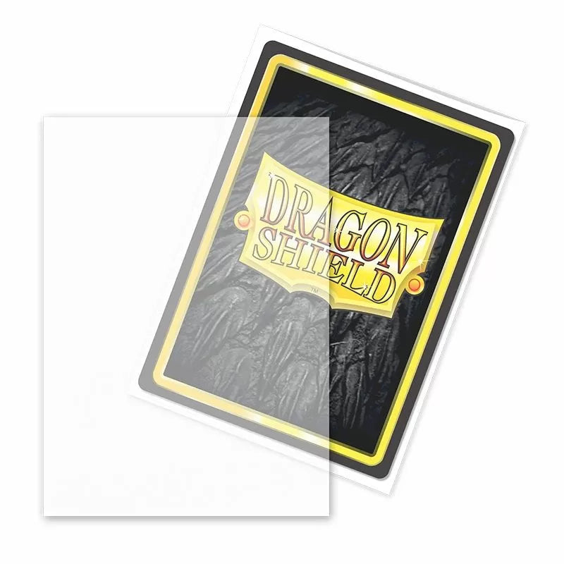 Dragon Shield Sleeve Matte Non-Glare Standard Size 100pcs &quot;Matte Clear V2&quot;-Dragon Shield-Ace Cards &amp; Collectibles