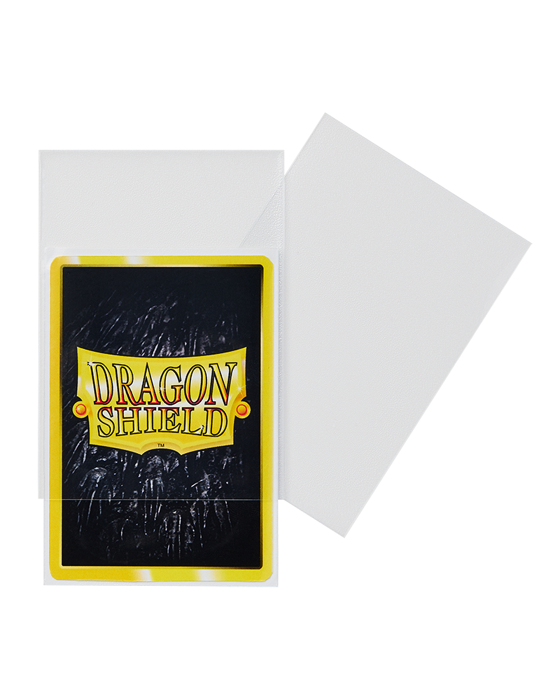 Dragon Shield Sleeve Matte Outer Small Size 60pcs - Clear Matte Outer (Japanese Size)-Dragon Shield-Ace Cards &amp; Collectibles