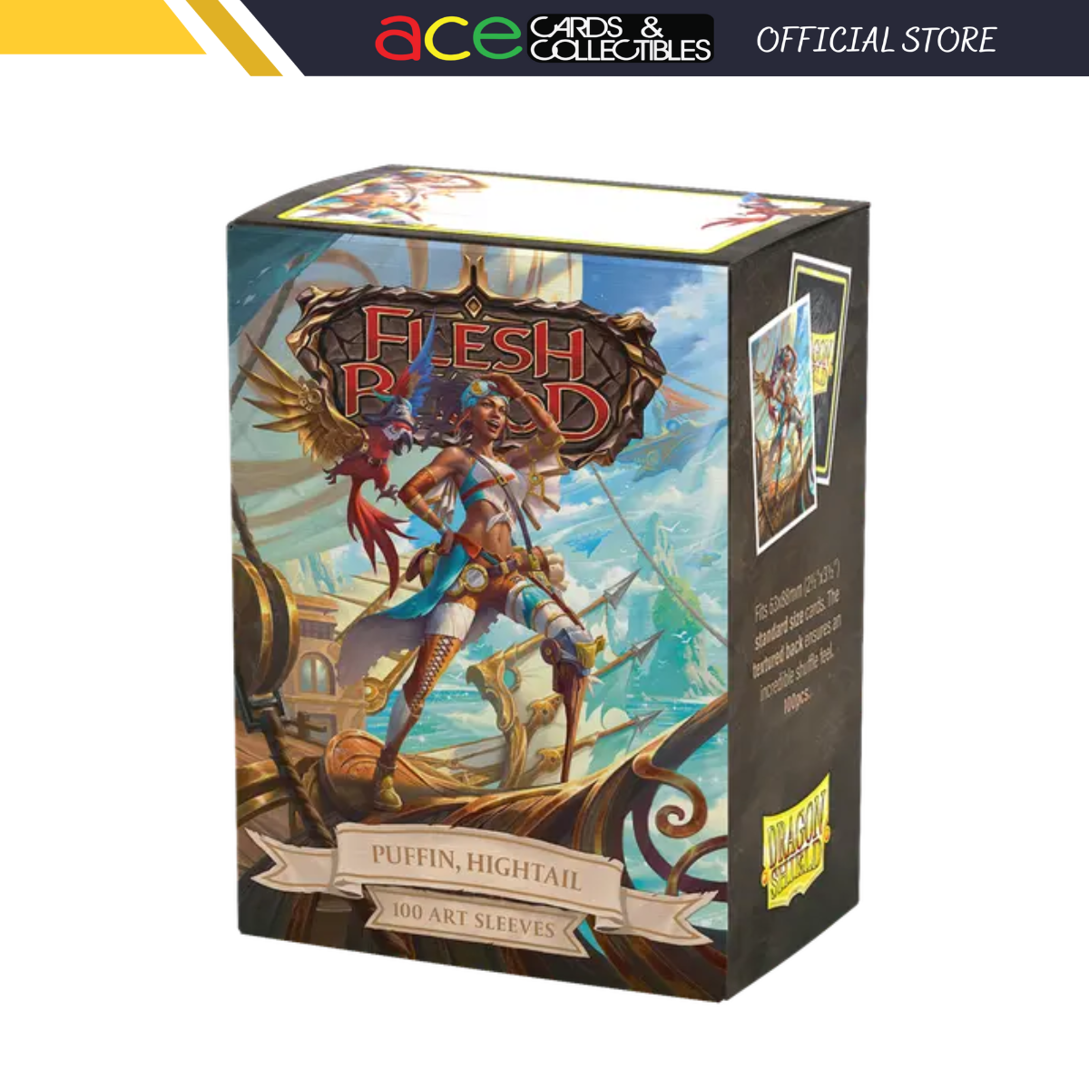 Dragon Shield Sleeves: Standard Matte Art "Puffin, Hightail"-Dragon Shield-Ace Cards & Collectibles