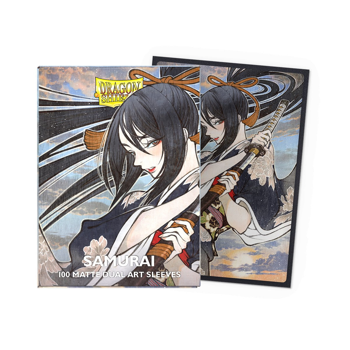 Dragon Shield Sleeves: Standard Matte Dual Art - Samurai 100CT-Dragon Shield-Ace Cards & Collectibles