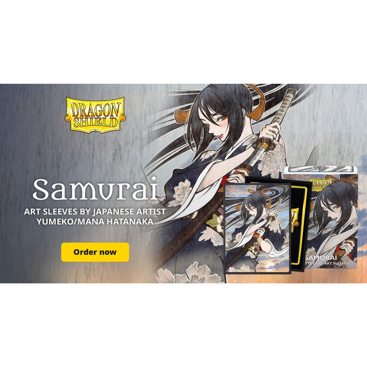Dragon Shield Sleeves: Standard Matte Dual Art - Samurai 100CT-Dragon Shield-Ace Cards &amp; Collectibles