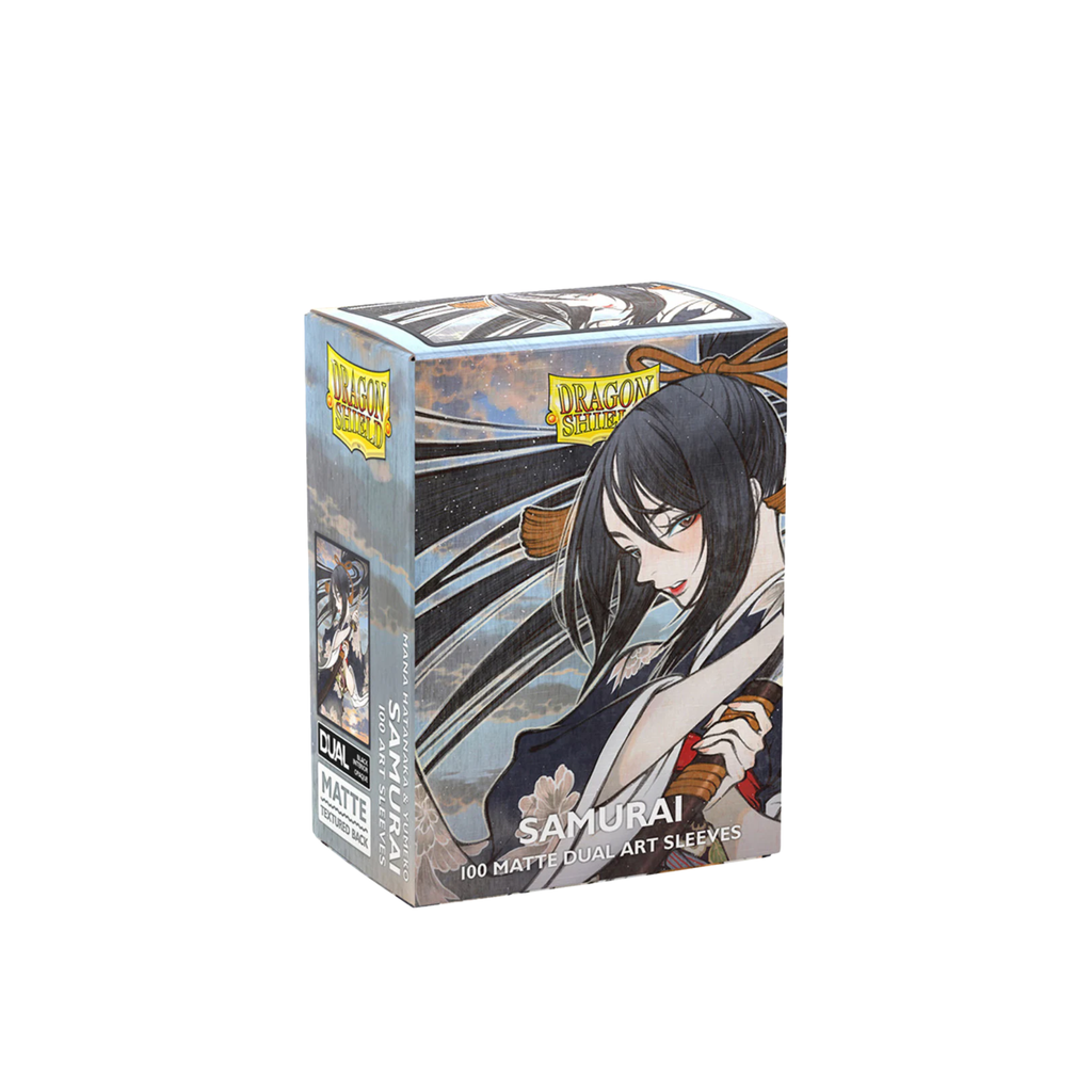 Dragon Shield Sleeves: Standard Matte Dual Art - Samurai 100CT