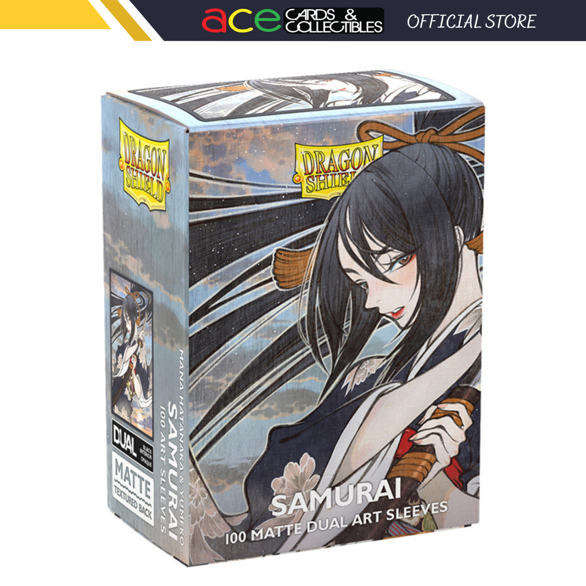 Dragon Shield Sleeves: Standard Matte Dual Art - Samurai 100CT-Dragon Shield-Ace Cards & Collectibles