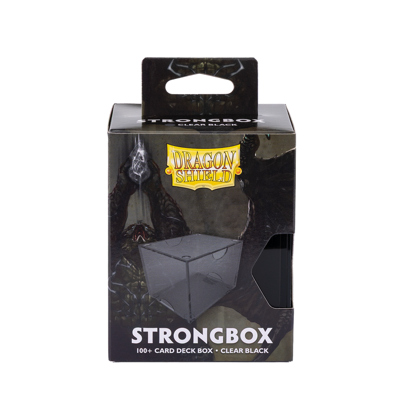 Dragon Shield Strongbox 100+ (New 2026)-Clear Black-Dragon Shield-Ace Cards & Collectibles