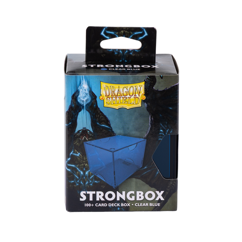 Dragon Shield Strongbox 100+ (New 2026)-Clear Blue-Dragon Shield-Ace Cards & Collectibles