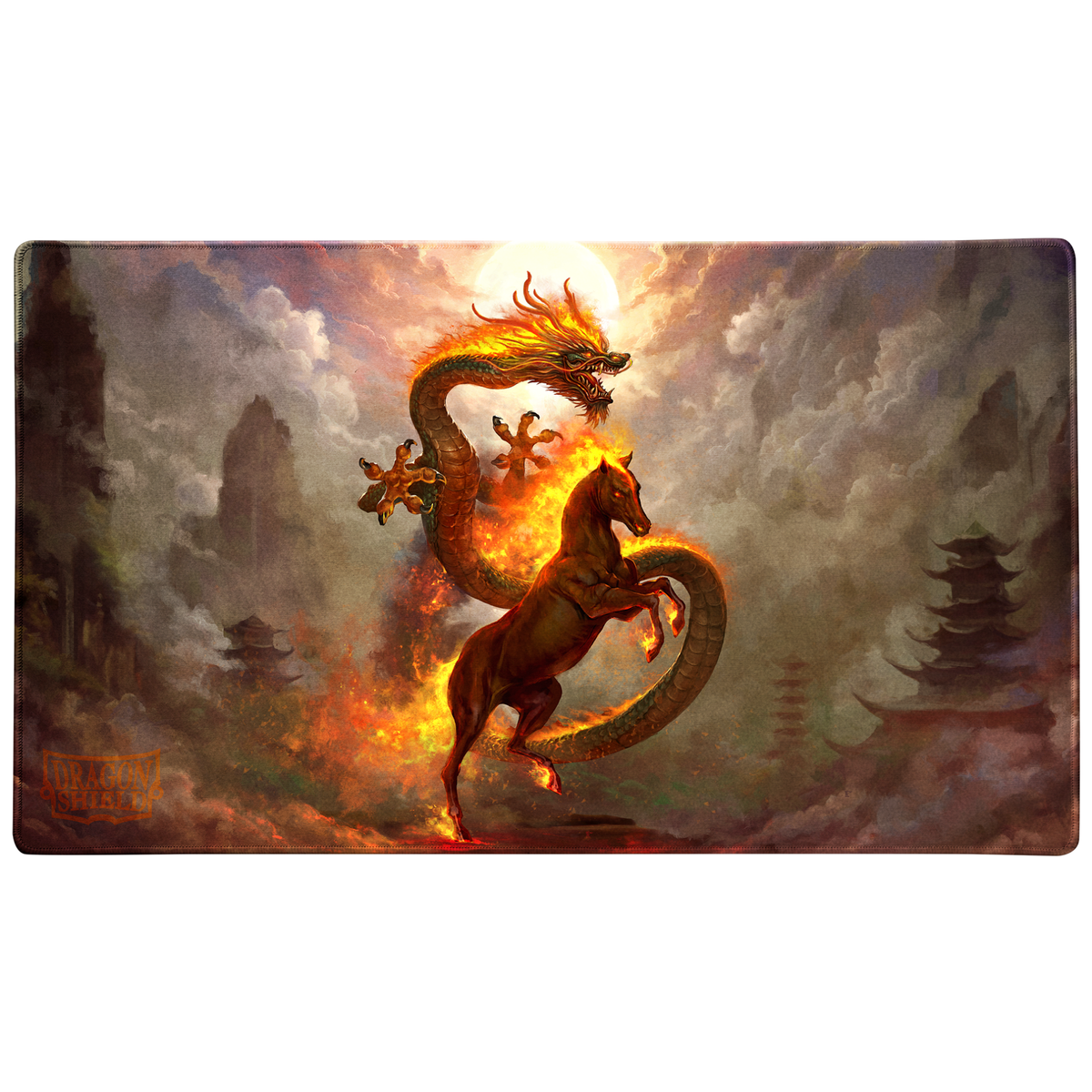 Dragon Shield TCG Playmat "Fire Horse 2026"-Dragon Shield-Ace Cards & Collectibles