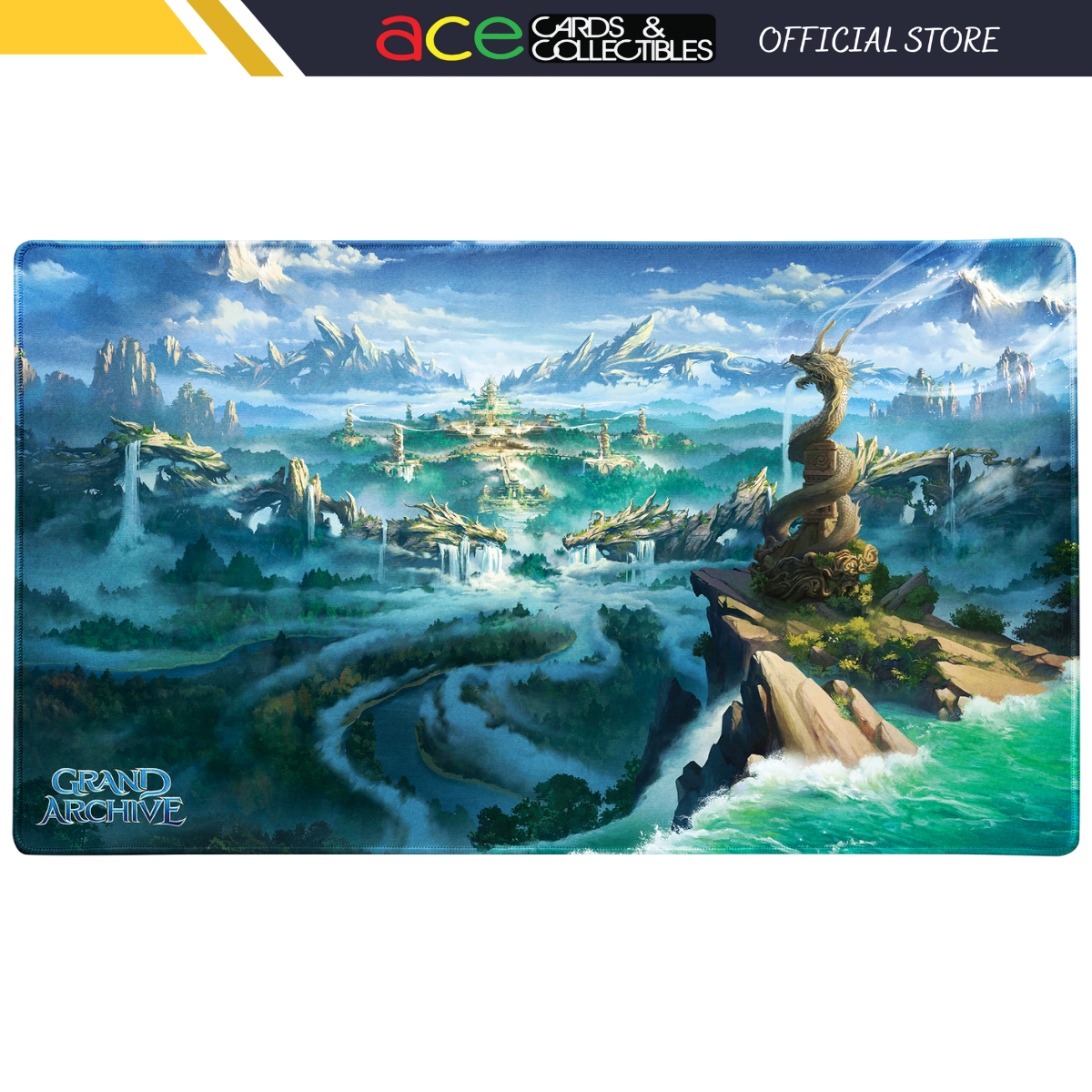 Dragon Shield TCG Playmat Grand Archive &quot;Baidi, Oathsworn Palace&quot;-Dragon Shield-Ace Cards &amp; Collectibles