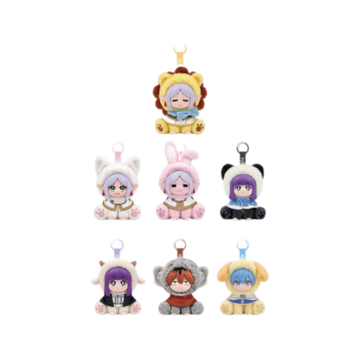 EAKI Frieren The Animal Party Sitting in a Row Series Blind Box-Single Box (Random)-EAKI-Ace Cards & Collectibles