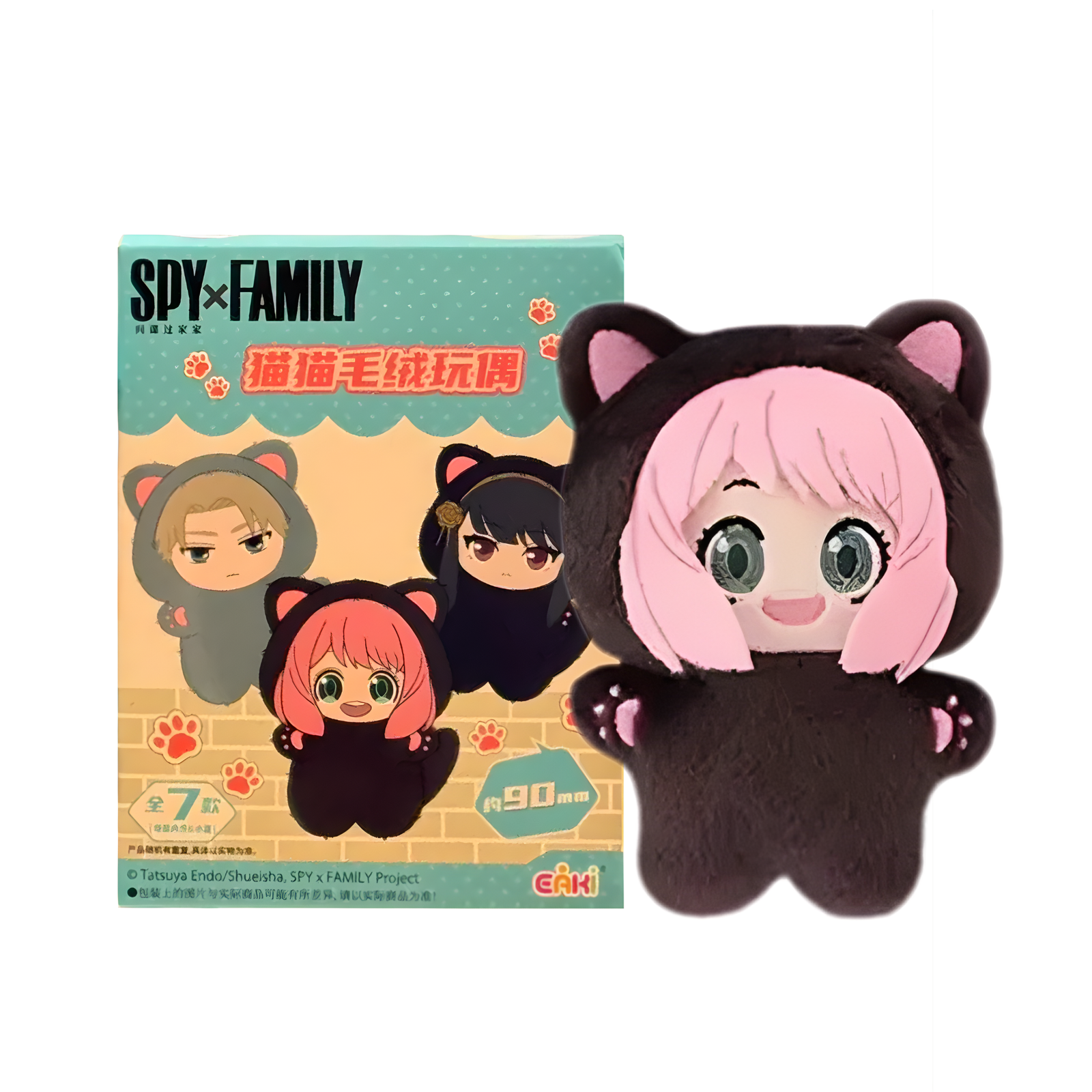 EAKI SPY×FAMILY Cat Plush Toy Blind Box-Single Box (Random)-EAKI-Ace Cards & Collectibles