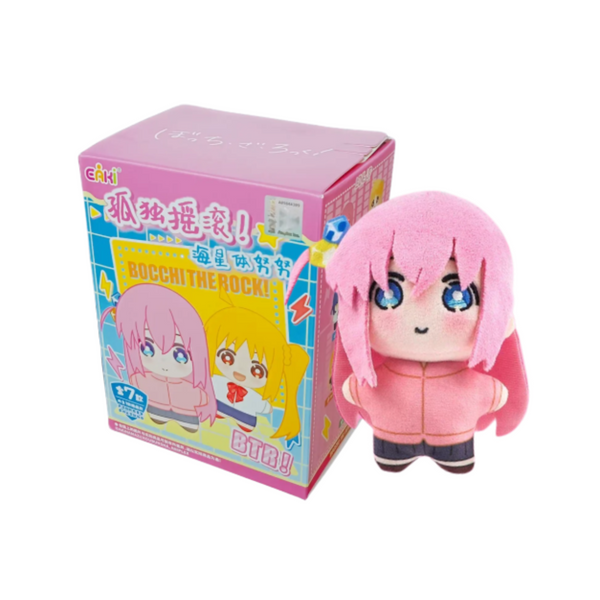 EAKI x Bocchi The Rock Kessoku Band Plush Keychain Blind Box-Single Box (Random)-EAKI-Ace Cards & Collectibles