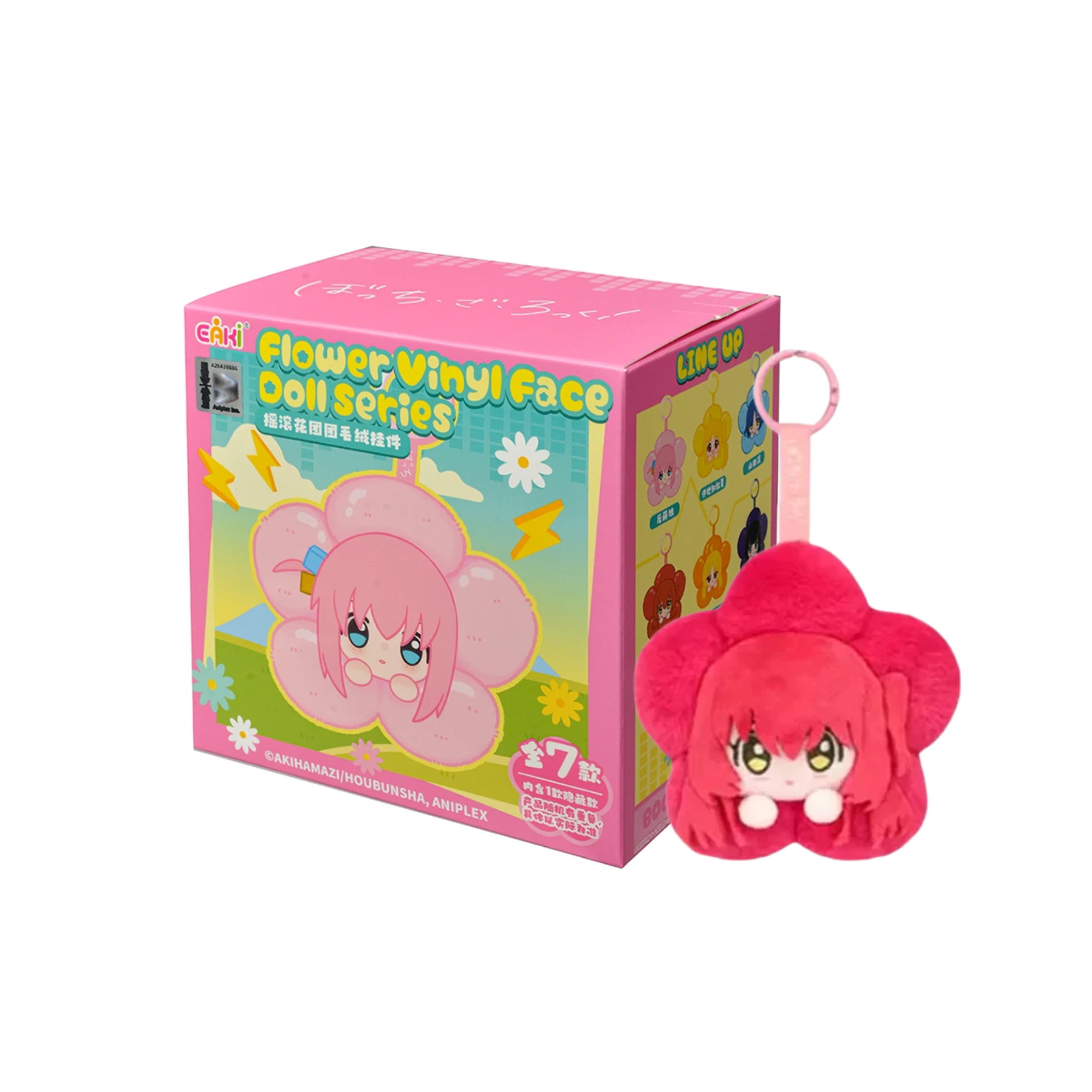 EAKI x Bocchi the Rock Flower Vinyl Face Doll Series-Single Box (Random)-EAKI-Ace Cards & Collectibles