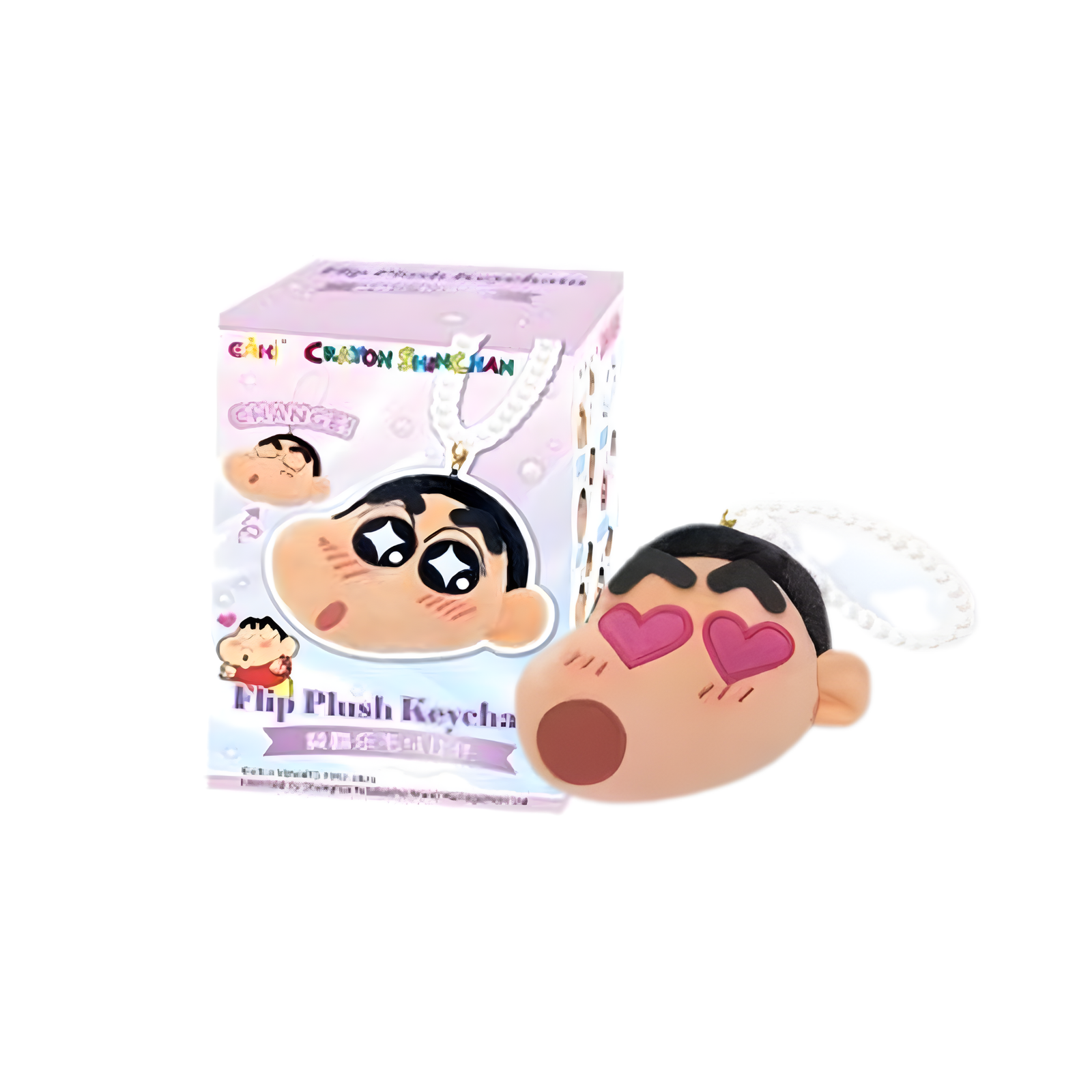 EAKI x Crayon Shinchan Flip Plush Keychain Series-Single Box (Random)-EAKI-Ace Cards & Collectibles