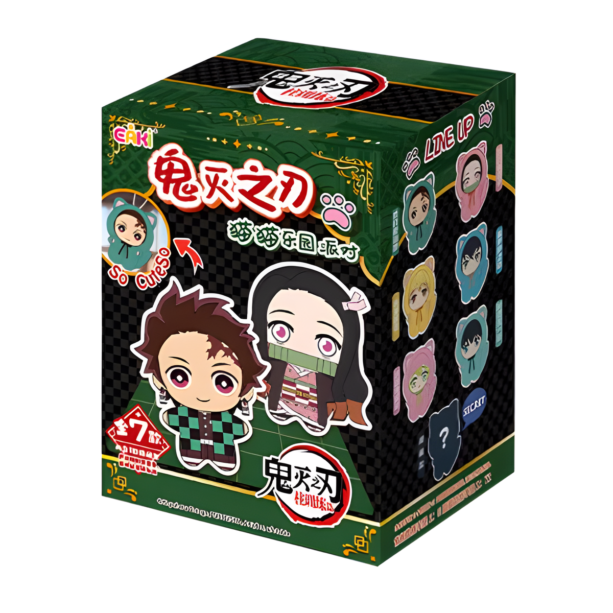 EAKI x Demon Slayer Cat Paradise Party Blind Box-Single Box (Random)-EAKI-Ace Cards & Collectibles