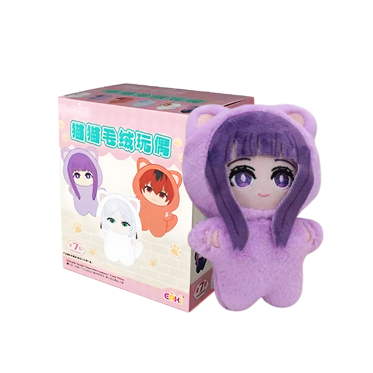EAKI x Frieren: Beyond Journey's End The Cat Series Plush Blind Box-Single Box (Random)-EAKI-Ace Cards & Collectibles