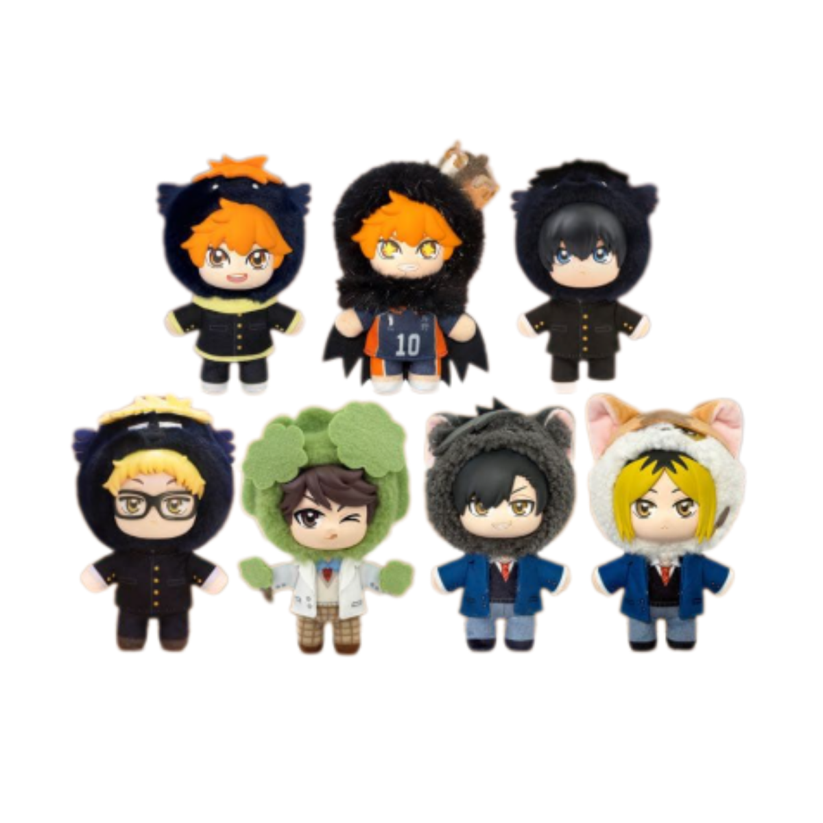 EAKI x Haikyu!! Mascot Plush Series-Single Box (Random)-EAKI-Ace Cards & Collectibles