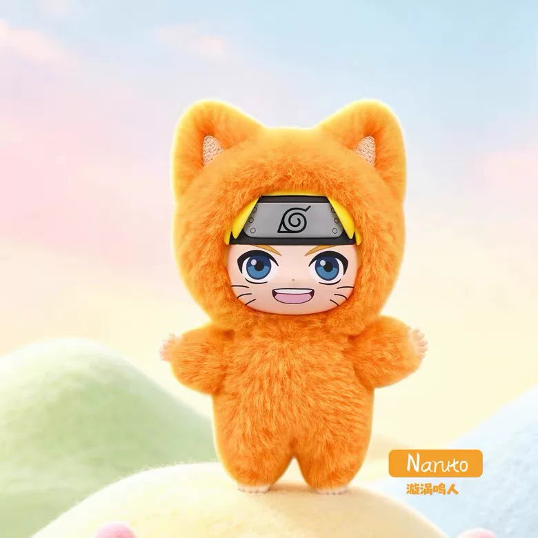 EAKI x Naruto Shippuden Kitten Land Series Plush Doll Blind Box-Single Box (Random)-EAKI-Ace Cards & Collectibles