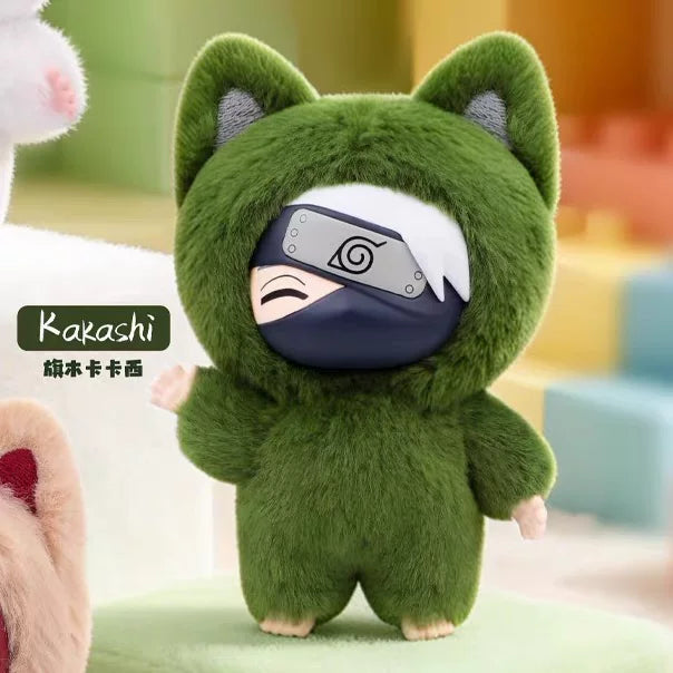 EAKI x Naruto Shippuden Kitten Land Series Plush Doll Blind Box-Single Box (Random)-EAKI-Ace Cards & Collectibles