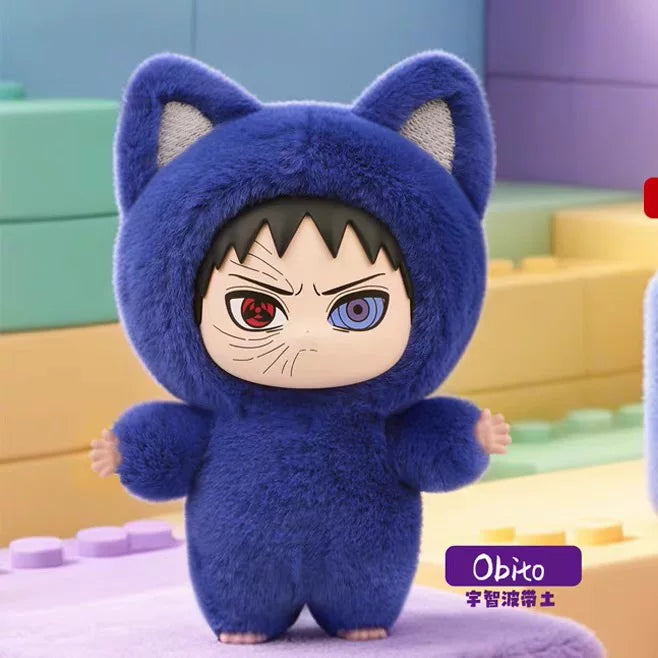 EAKI x Naruto Shippuden Kitten Land Series Plush Doll Blind Box-Single Box (Random)-EAKI-Ace Cards & Collectibles