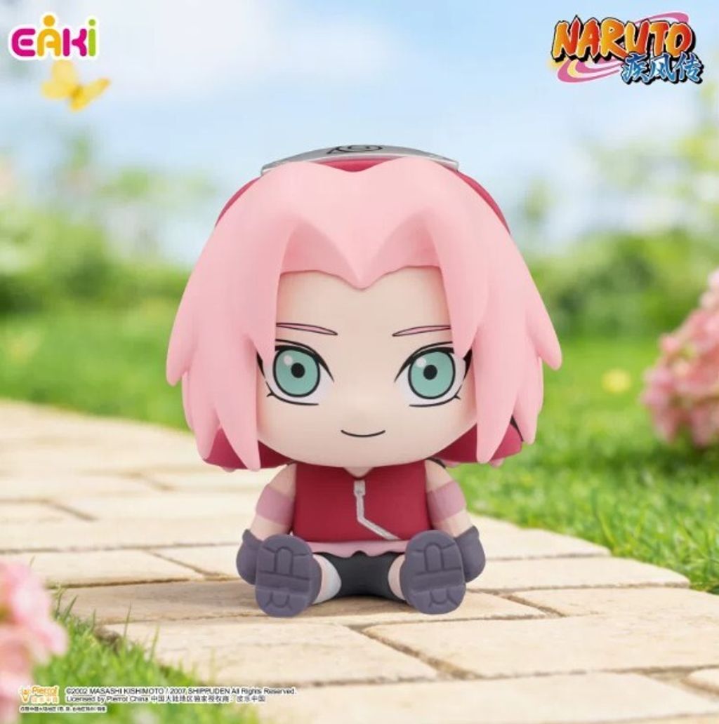 EAKI x Naruto Shippuden "Sticky Sitting Series" Figure Blind Box-Single Box (Random)-EAKI-Ace Cards & Collectibles