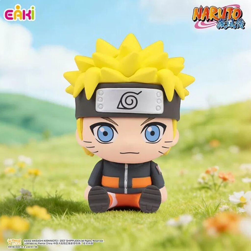 EAKI x Naruto Shippuden "Sticky Sitting Series" Figure Blind Box-Single Box (Random)-EAKI-Ace Cards & Collectibles