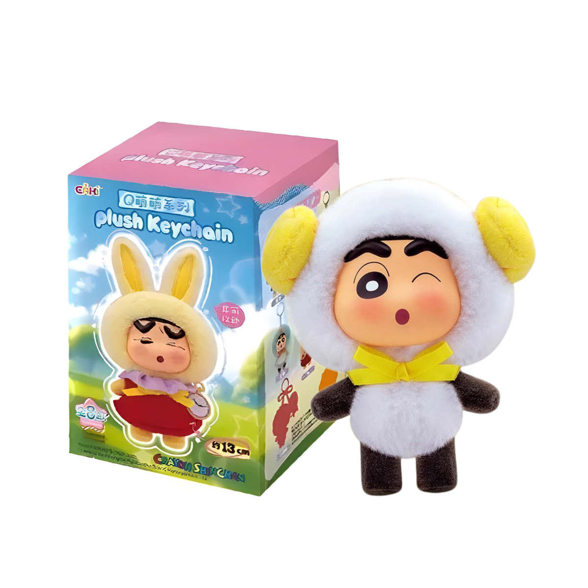 Eaki x Crayon ShinChan Q Cute Plush Blind Boxes-Single Box (Random)-EAKI-Ace Cards & Collectibles