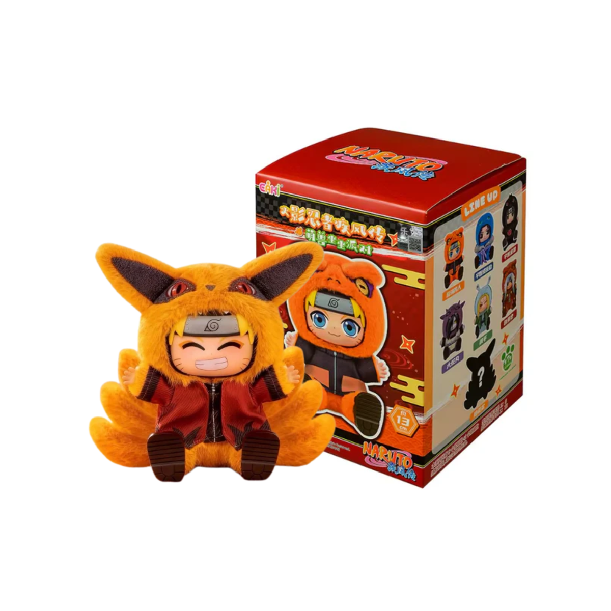 Naruto Soft Vinyl Plush Blind Box Series 2-Single Box-EAKI-Ace Cards & Collectibles