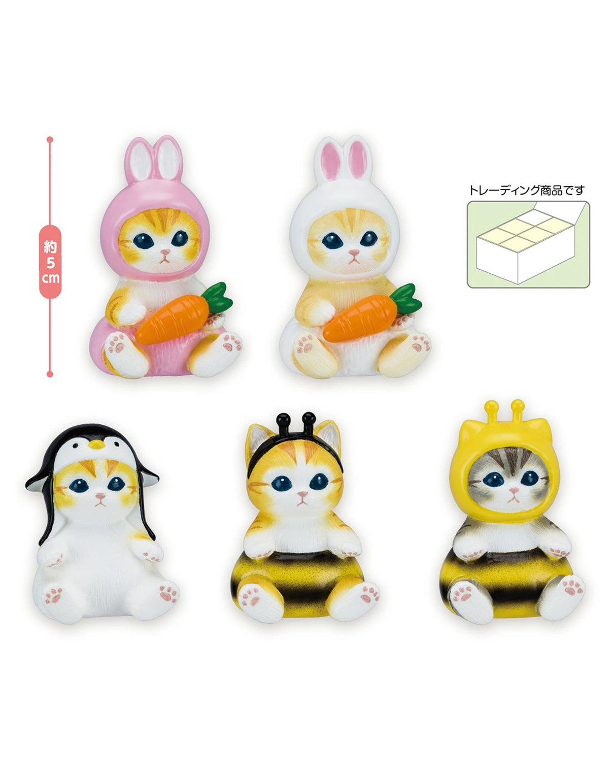 Mofusand Interior Mini Figures Series 3-Whole Box (5pcs)-Eikoh-Ace Cards & Collectibles