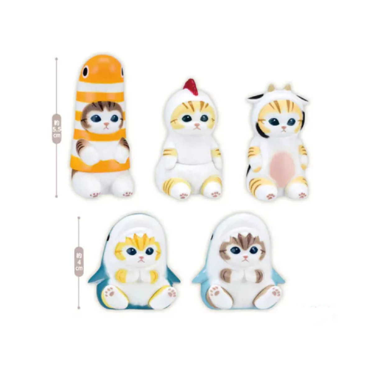 Mofusand Interior Mini Figures Set-Eikoh-Ace Cards & Collectibles