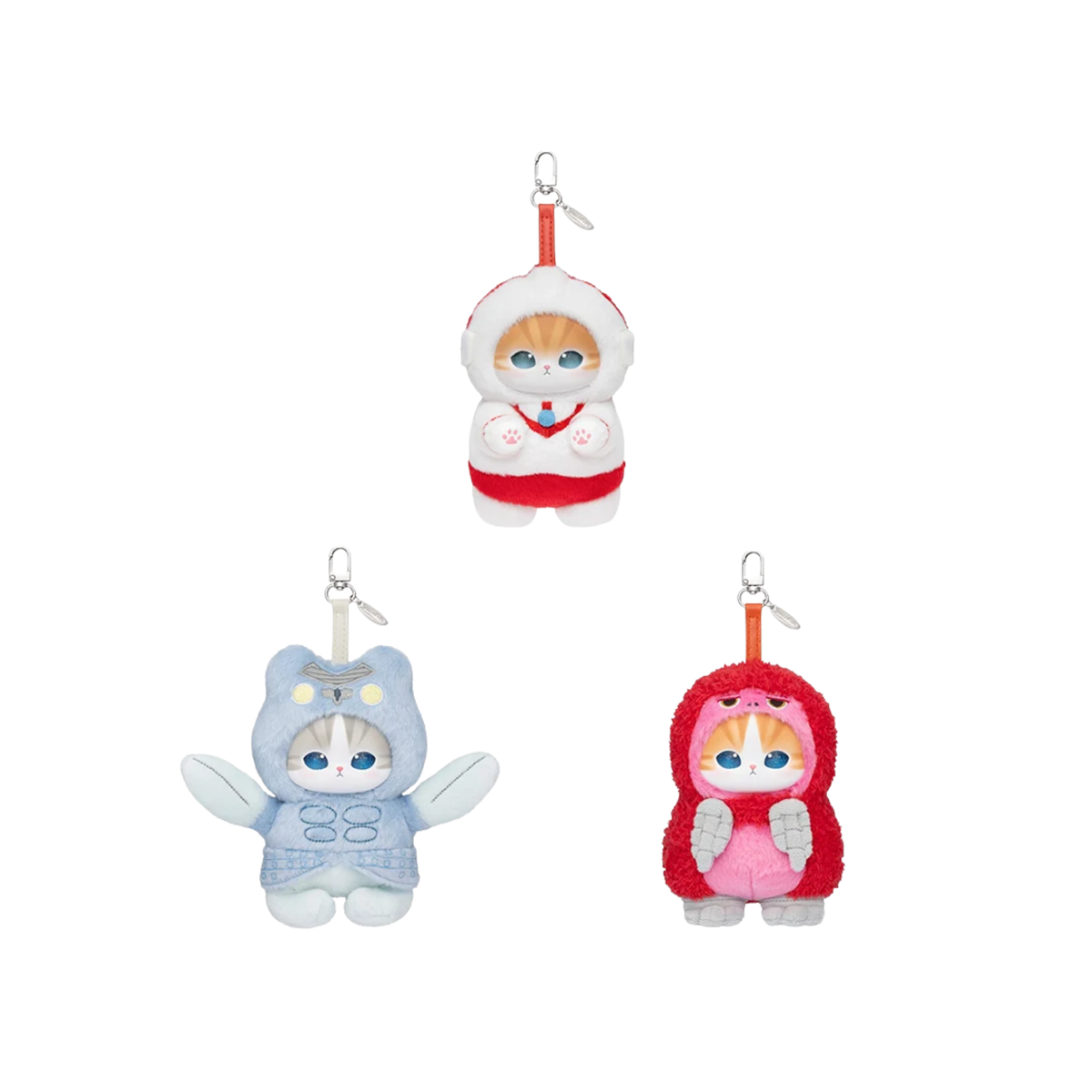 Mofusand × Ultraman Kiramekko Mascot Keychain Series Blind Box (vol.1)