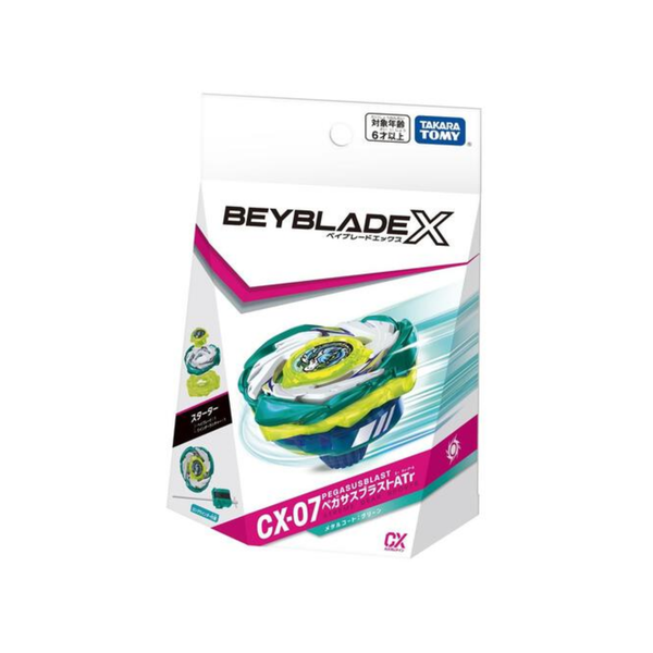 Takara Tomy Beyblade X CX-07  Pegasus Blast Starter