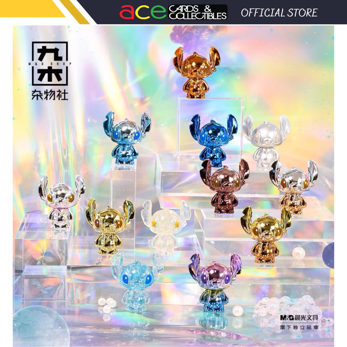 Enesco x Stitch Mini Variety Cute Blind Box 04 Generations-Single Box (Random)-Enesco-Ace Cards &amp; Collectibles