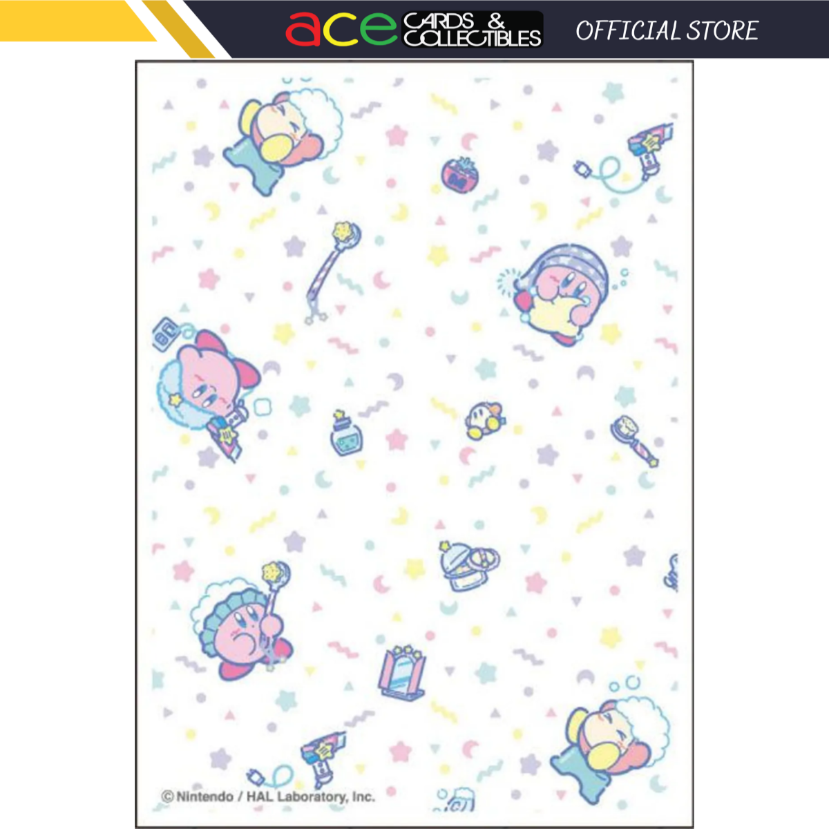 Ensky Character Sleeve - Kirby Horoscope &quot;Pattern&quot; [EN-1221]-Ensky-Ace Cards &amp; Collectibles
