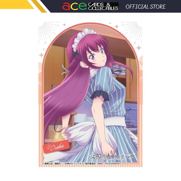 Ensky Character Sleeve - Megami no Cafe Terrace "Ouka Makusawa" [EN-1210]-Ensky-Ace Cards & Collectibles
