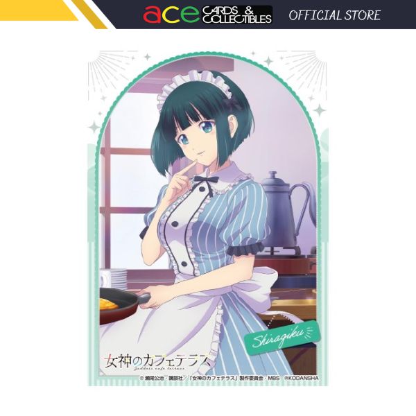 Ensky Character Sleeve - Megami no Cafe Terrace "Shiragiku Ono" [EN-1206]-Ensky-Ace Cards & Collectibles