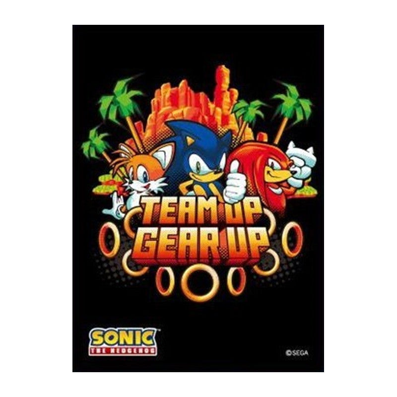 Ensky Character Sleeve - Sonic The Hedgehog Spot And Dot - &quot;Team Up And Gear Up&quot; (EN-1272)-Ensky-Ace Cards &amp; Collectibles