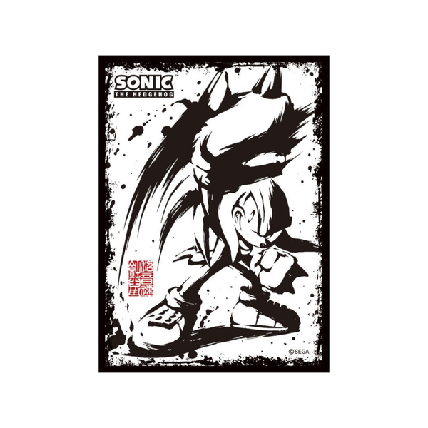 Ensky Character Sleeve - Sonic The Hedgehog Sumie Sonic The Hedgehog - "Knuckles" (EN-1274)-Ensky-Ace Cards & Collectibles