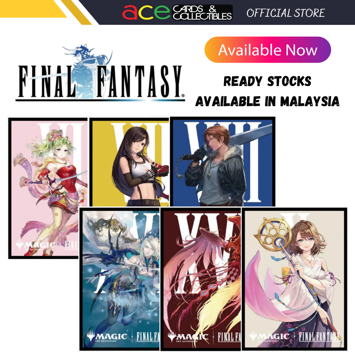 Ensky Sleeve Collection Magic: The Gathering Card Sleeve Character Borderless Version Series-MFS-09-Ensky-Ace Cards & Collectibles