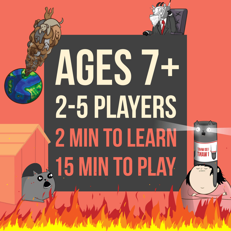 Exploding Kittens Board Game Barking Kittens: Expansion EN-Exploding Kittens-Ace Cards & Collectibles