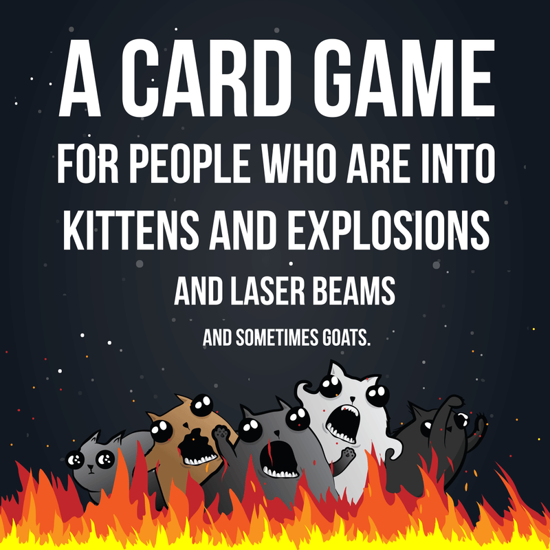 Exploding Kittens Board Game Imploding Kittens EN: Expansion-Exploding Kittens-Ace Cards & Collectibles