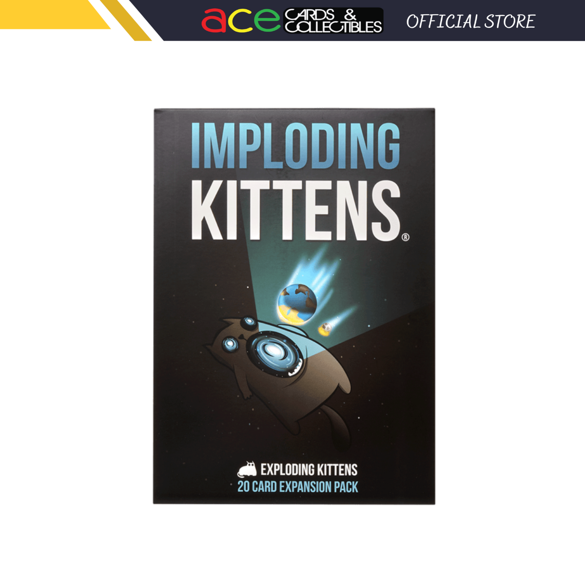 Exploding Kittens Board Game Imploding Kittens EN: Expansion-Exploding Kittens-Ace Cards & Collectibles
