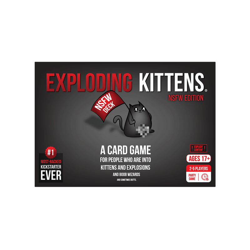Exploding Kittens Board Game NSFW Edition EN-Exploding Kittens-Ace Cards & Collectibles