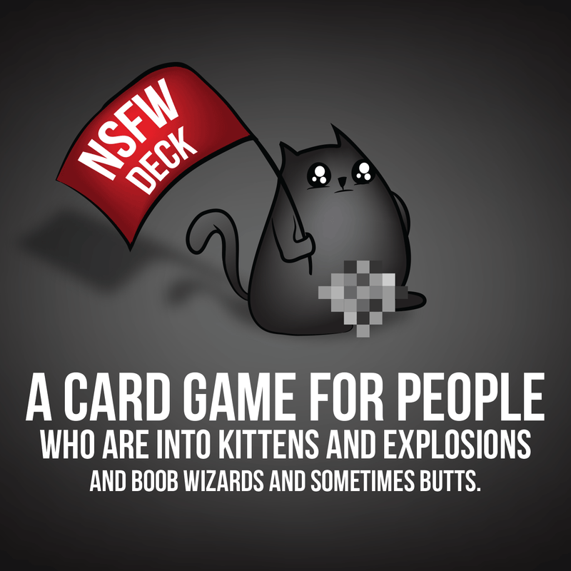 Exploding Kittens Board Game NSFW Edition EN-Exploding Kittens-Ace Cards & Collectibles