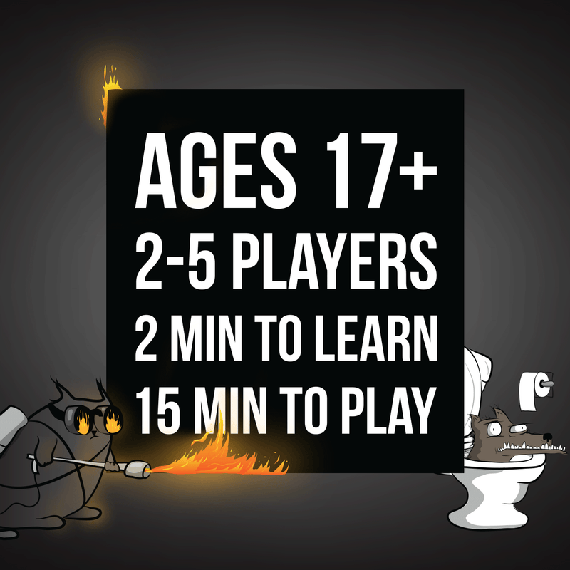 Exploding Kittens Board Game NSFW Edition EN-Exploding Kittens-Ace Cards & Collectibles