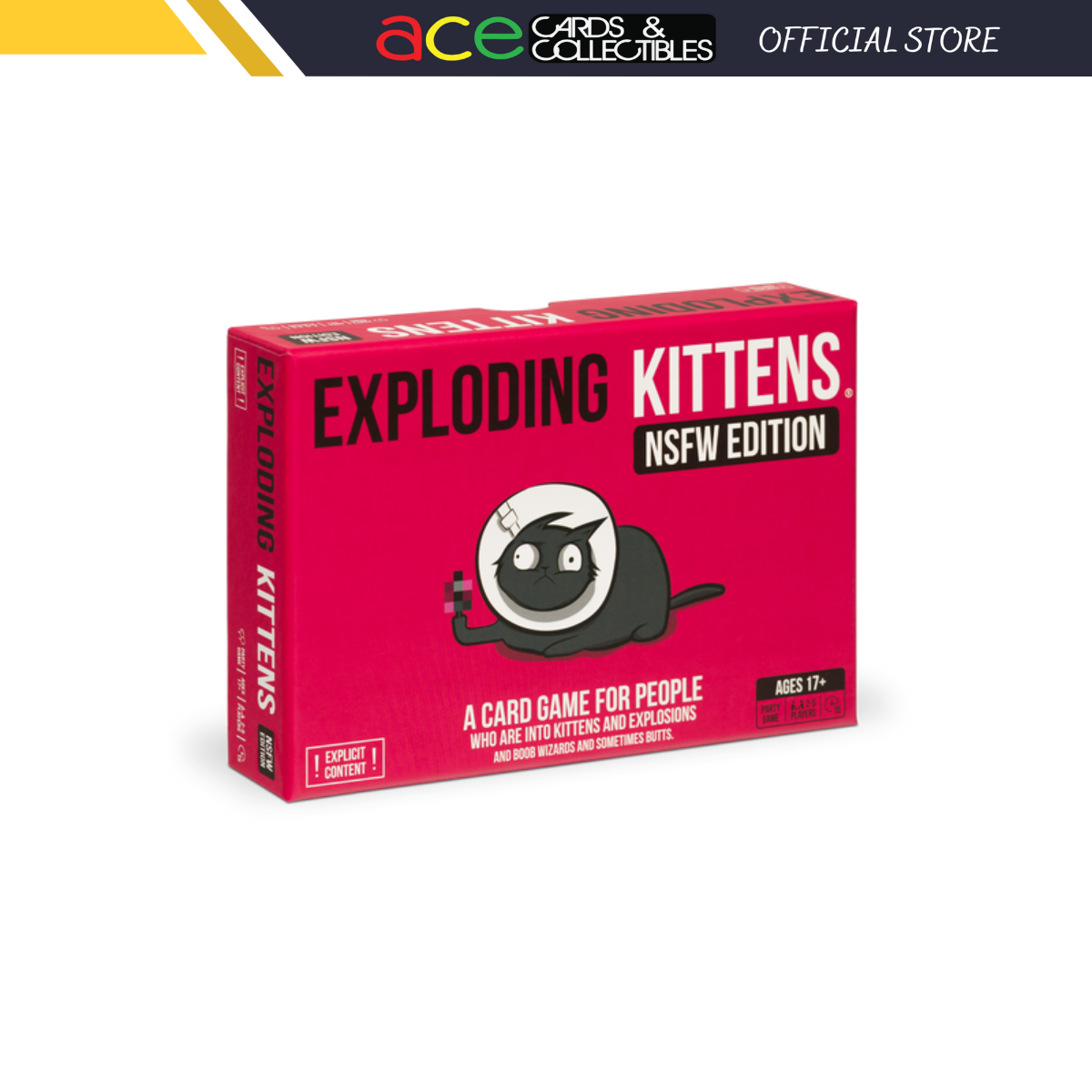 Exploding Kittens Board Game NSFW Edition EN-Exploding Kittens-Ace Cards & Collectibles