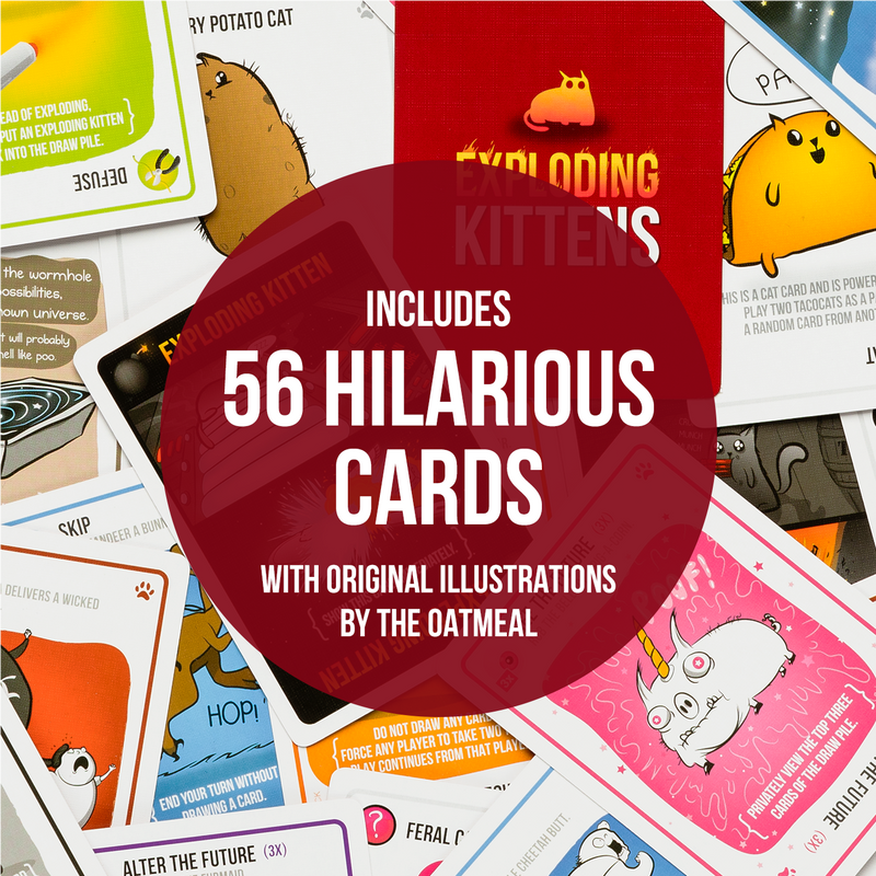 Exploding Kittens Board Game Original Edition-Exploding Kittens-Ace Cards & Collectibles