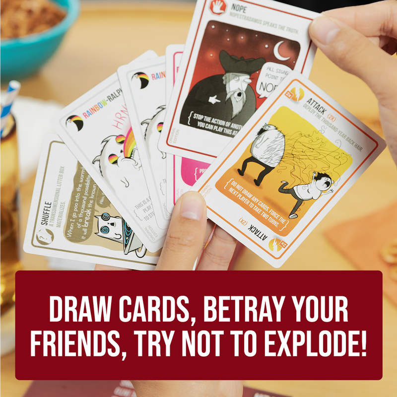 Exploding Kittens Board Game Original Edition-Exploding Kittens-Ace Cards &amp; Collectibles
